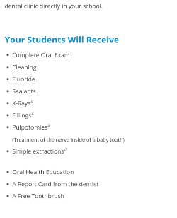 Atención Dental GRATUITA para Estudiantes